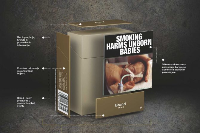 Svetski dan bez duvanskog dima 2016: Pripremimo se za bezlična (standardizovana) pakovanja duvanskih proizvoda